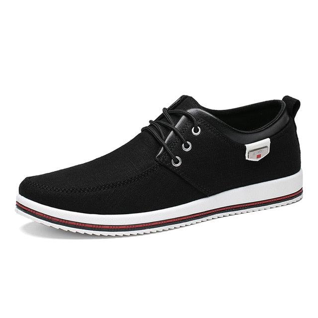 New Men's Flats High Quality Casual Shoes Handmade Shoes Casual Sports Flats Men Lightweight Comfortable Walking Shoes Outdoor Walking Sneakers For Mens