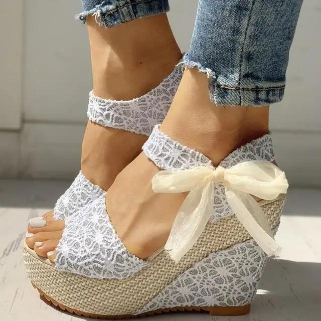New Modern Women Wood High Heels Sandals Elegant Stylish Design Summer Womens Shoes