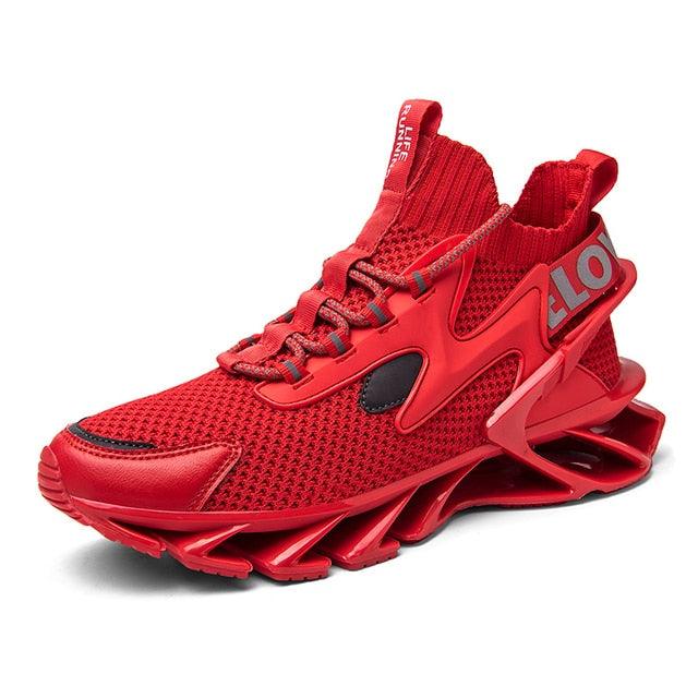 New Running Sneakers High Quality Breathable Mesh Sneakers For Jogging Walking Athletics Trainer Sports Men's Running Shoes Non Slip Athletic Tennis Walking Sneakers
