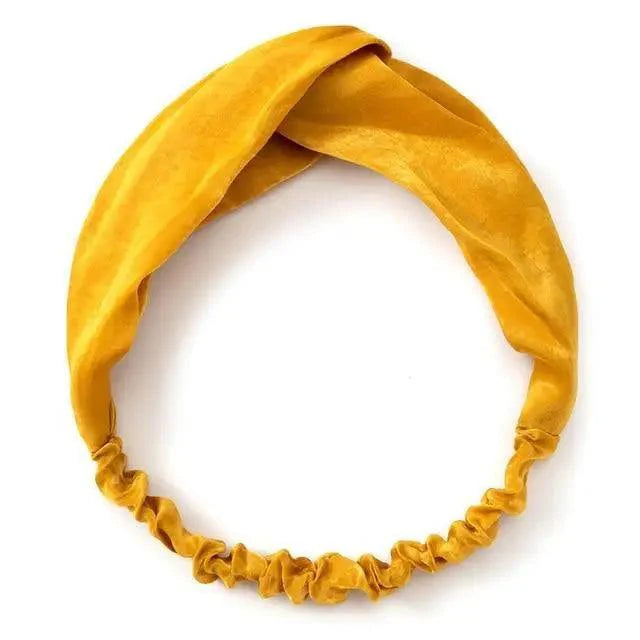 New Versatile Design Fashion Women's Summer Style Headbands For Girl Cross Turban Bandanas Hairbands Hair Accessories