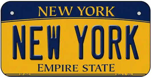New York NY Bicycle License Plate