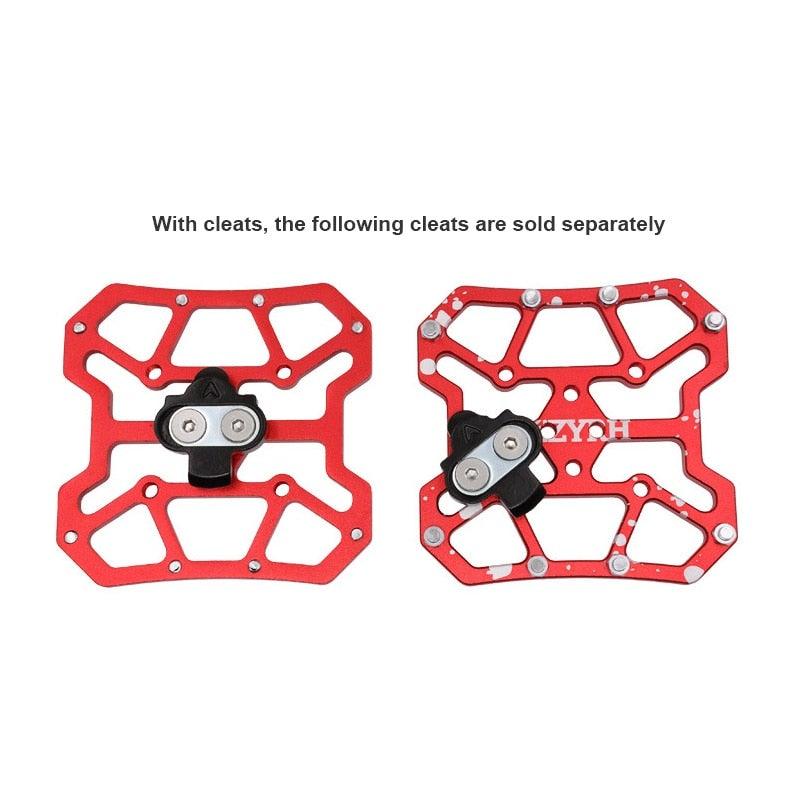 Newest Universal Clipless To Platform Adapters Cleats Pedal For Speed play Bike Cycle Platform Adapter Bicycle Universal Clipless Aluminum Alloy Platform Adapters Cleats Pedal
