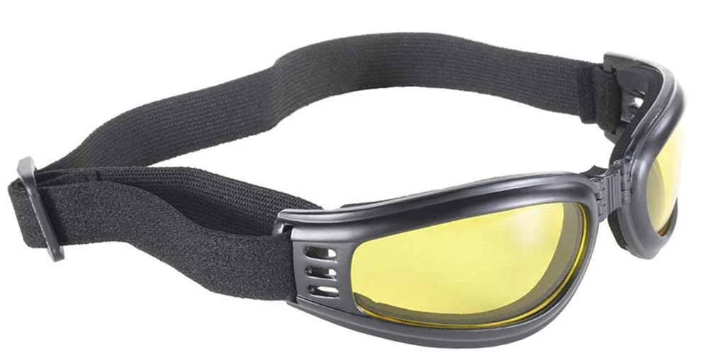 Main Image Nomad Goggles Black Frame With Yellow Lens