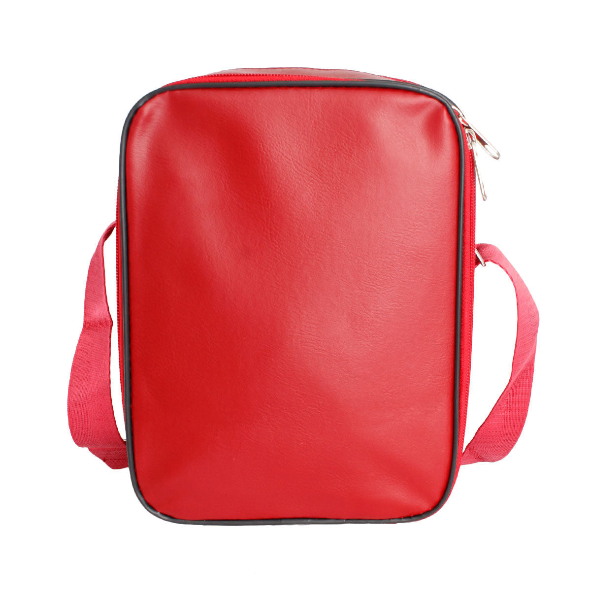 Red Designer D Crossbody