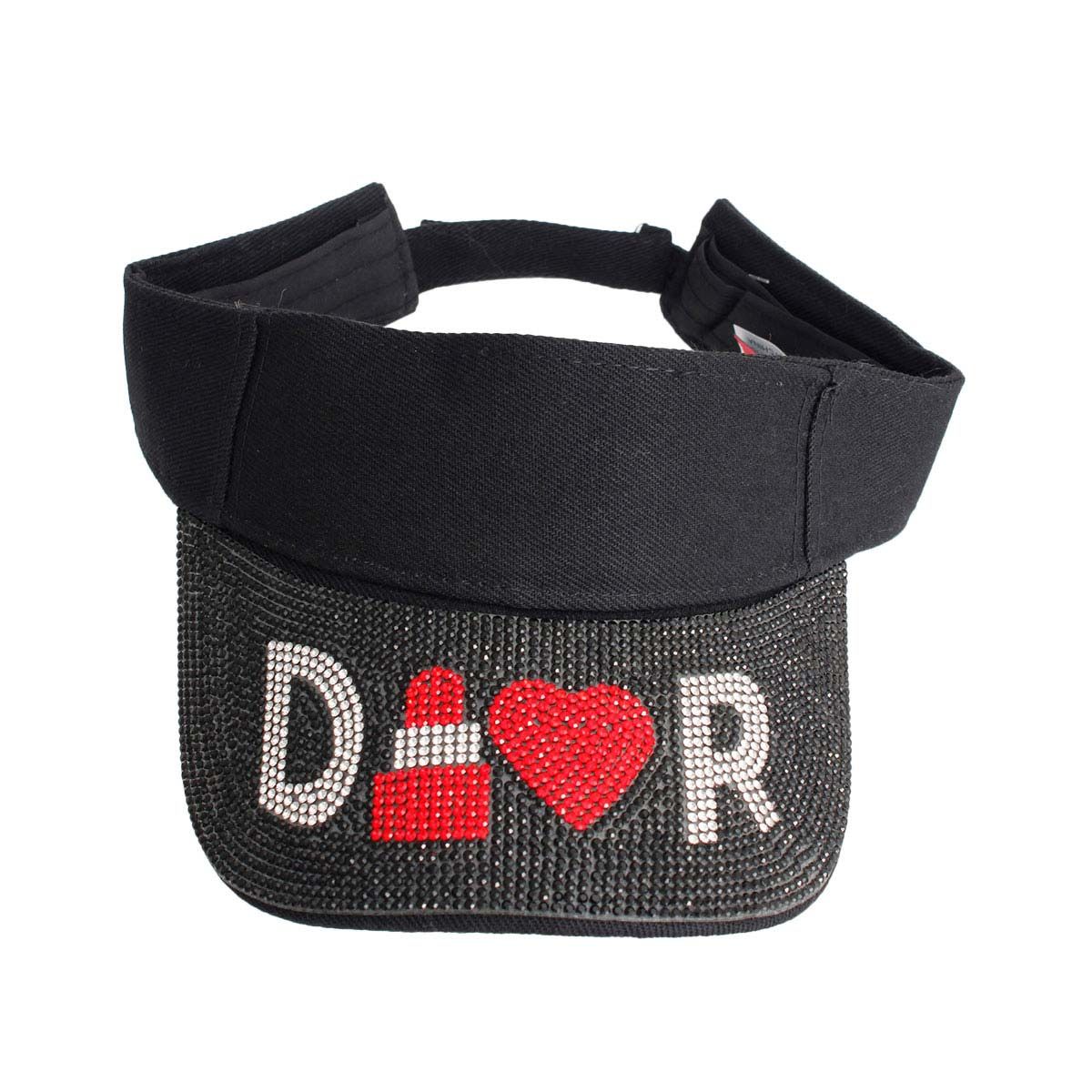 Designer D Black Stone Visor