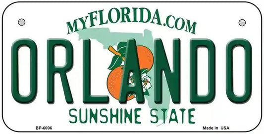 Orlando Florida Bicycle License Plate