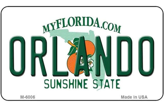 Orlando Florida Novelty Metal Magnet