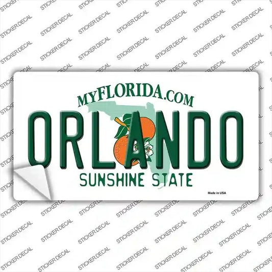 Orlando Florida Novelty Sticker Decal