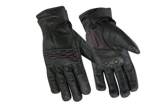 DS Women's Cruiser Glove  (Black/Pink)