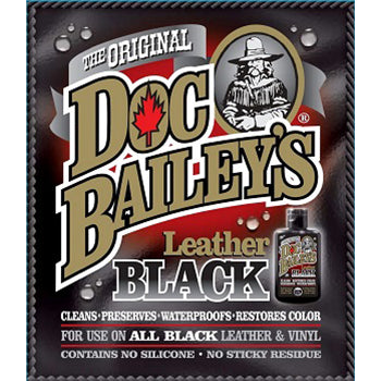 Leather Cleaner Doc Bailey's Leather Black Redye and Waterproofing