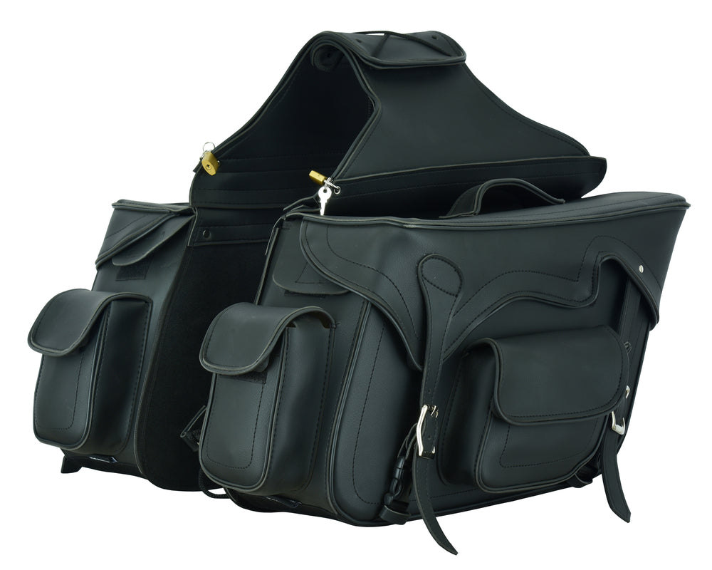 DS Two Strap Saddle Bag