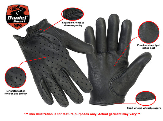 DS Perforated Police Style Glove