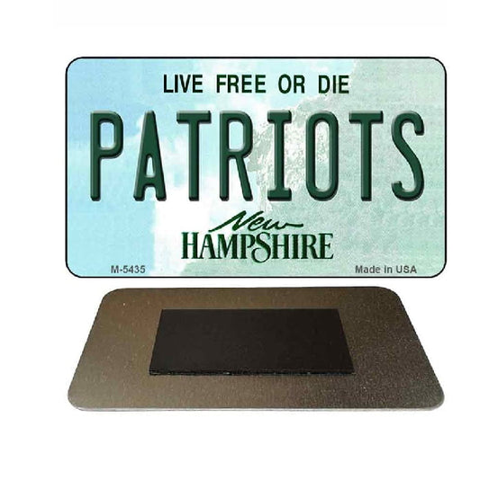 New Hampshire Patriots Metal  Refrigerator Magnet