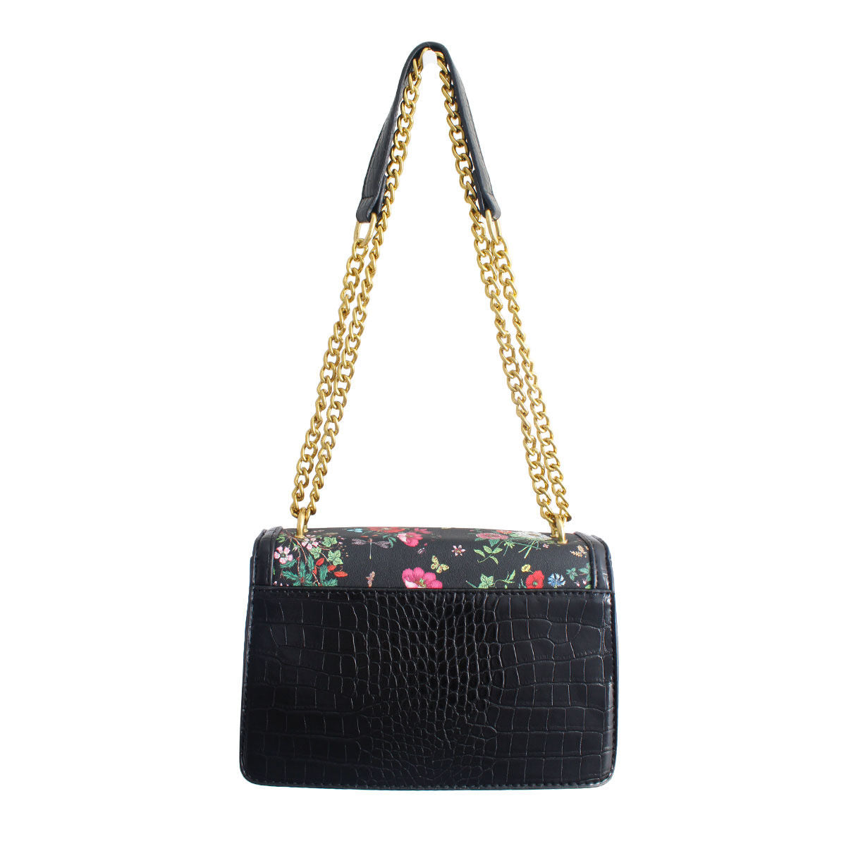 Floral Flair: Square Satchel