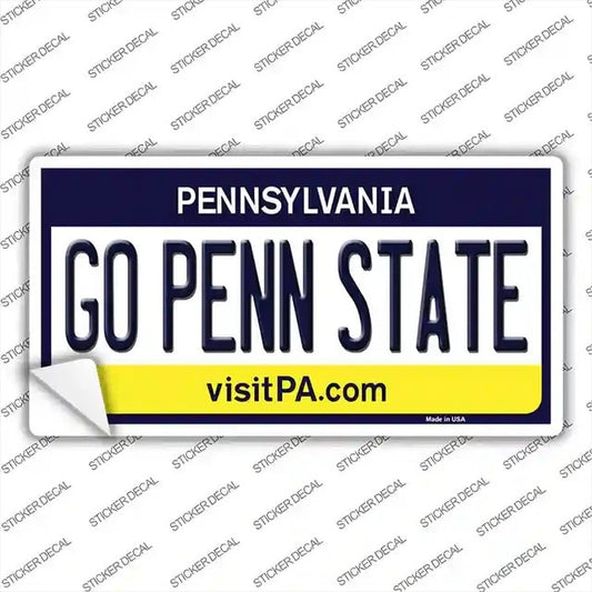 Go Penn State Sticker Decal