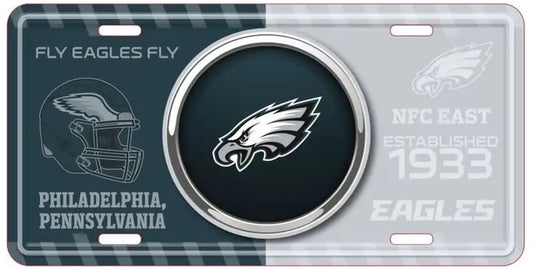 Philadelphia Eagles Bulls Eye License Plate