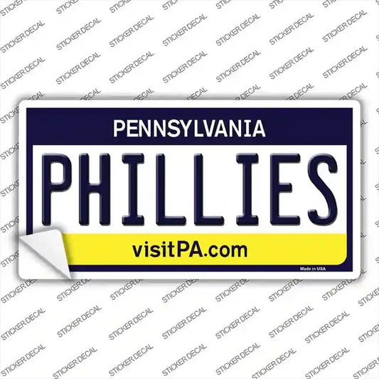 Phillies Pennsylvania Bumper Sticker