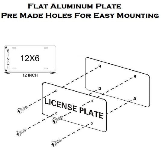 License Plate Mounting Instructions