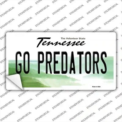 Go Predators Bumper Sticker