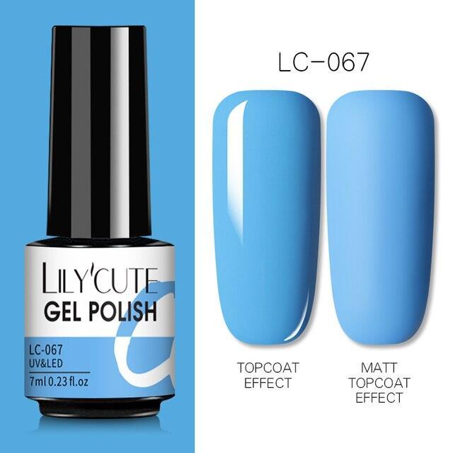Womens UV Gel Nail Polish Set 7ml Fashion Varnish Colorful Art Manicure Luxury Nail Design For Women