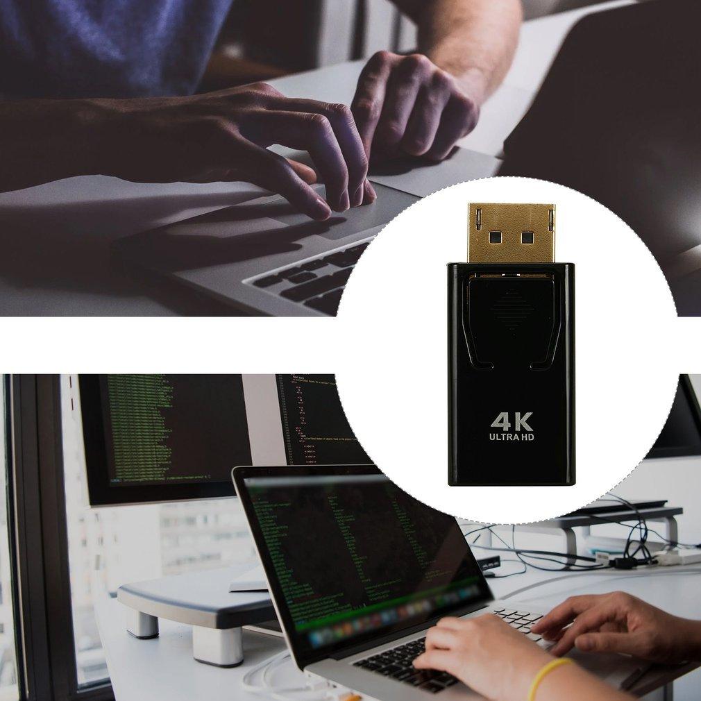 1 /10PCS 4K Hdmi-compatible 1080P Adapter  Revolution DP To HDMI Compatible With PC TV Laptop And Monitor