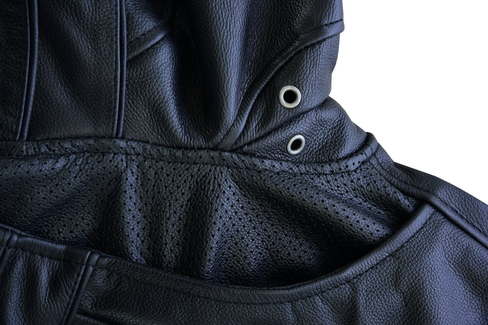 Speedster Black Men’s Leather Motorcycle Jacket