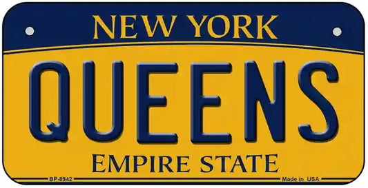 Queens NY Bicycle License Plate