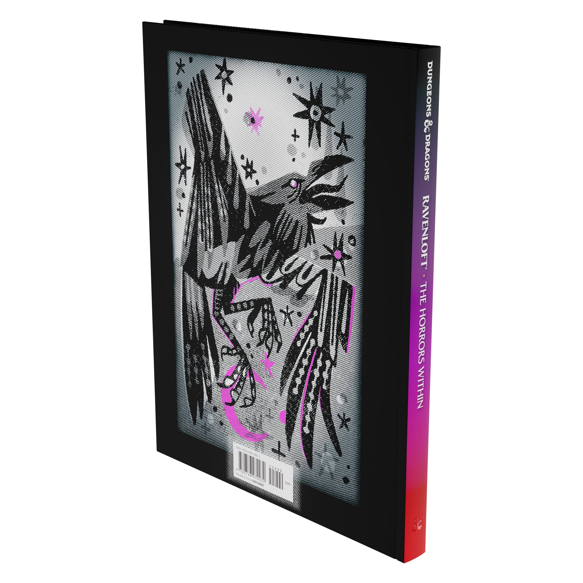 Product packaging with a stylized dragon illustration on a white background