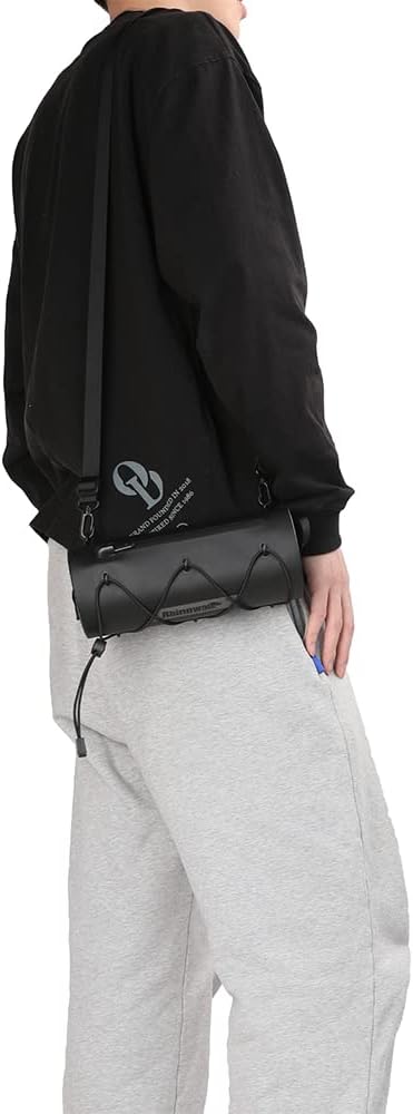 Shoulder Strap In Use Rhinowalk Waterproof Handlebar Bag