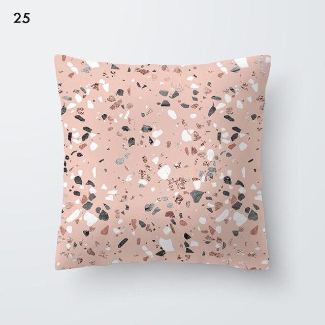 Rose Gold Beautiful Pillow Cover Cushion Home Decorative Colorful Print Cozy Pillow Cases Pineapple Pink Cushion Cover