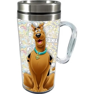 Scooby Doo Insulated Travel Mugs - Acrylic and Stainless Steel Drink Cup