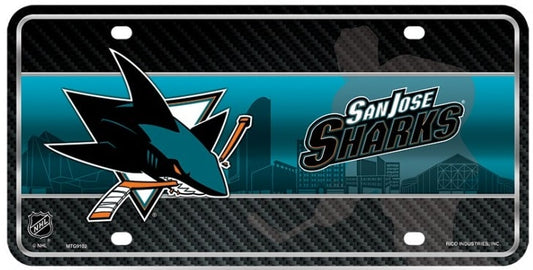 San Jose Sharks NHL License Plate