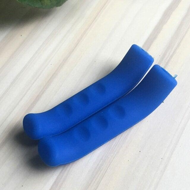Silicone Bicycle Lever Grips Protectors Anti-Skid Bike Brake Lever Handle Bike Silicone Brake Cover Protector Silicone Grips Anti-Slip Waterproof Protector Cycling Accessory