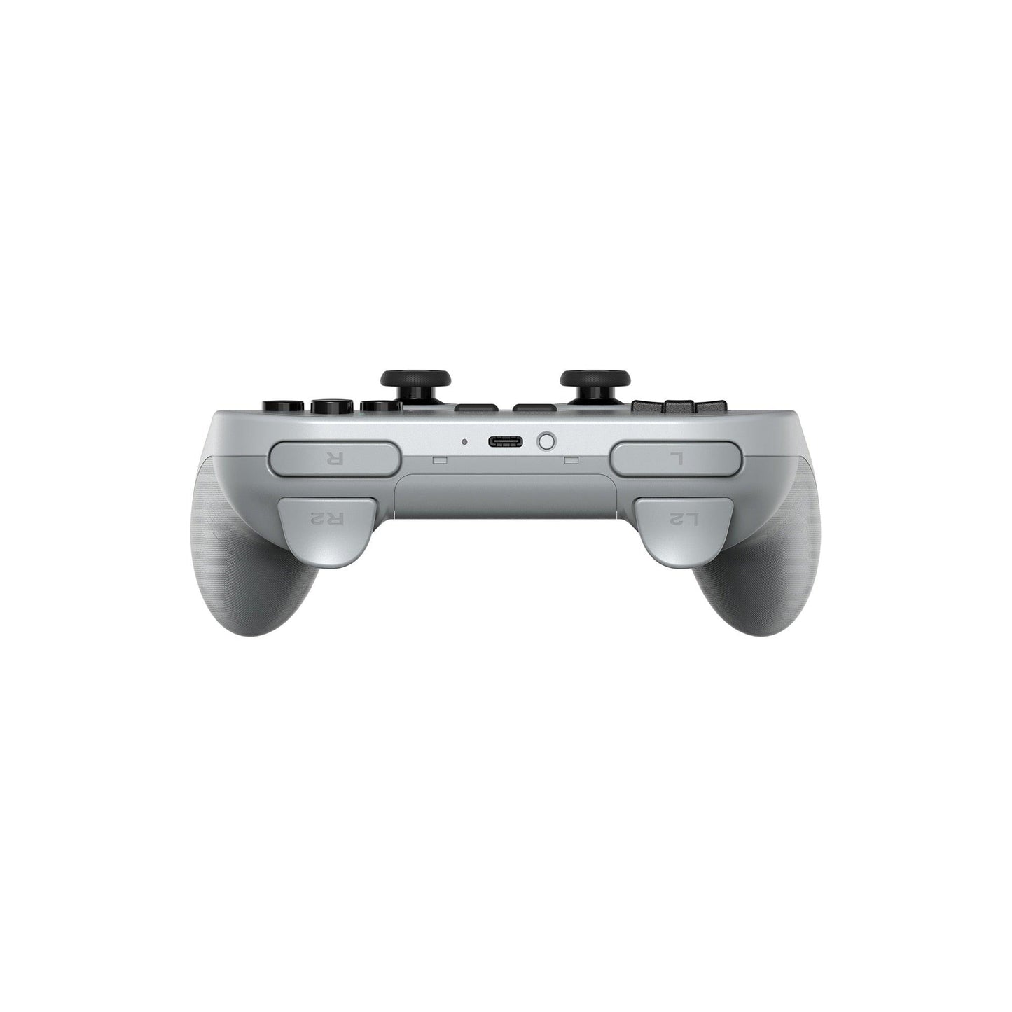 Simple Pure White Bluetooth Joystick Gamepad Controller Compatible With PC Monitor Laptop Tablet