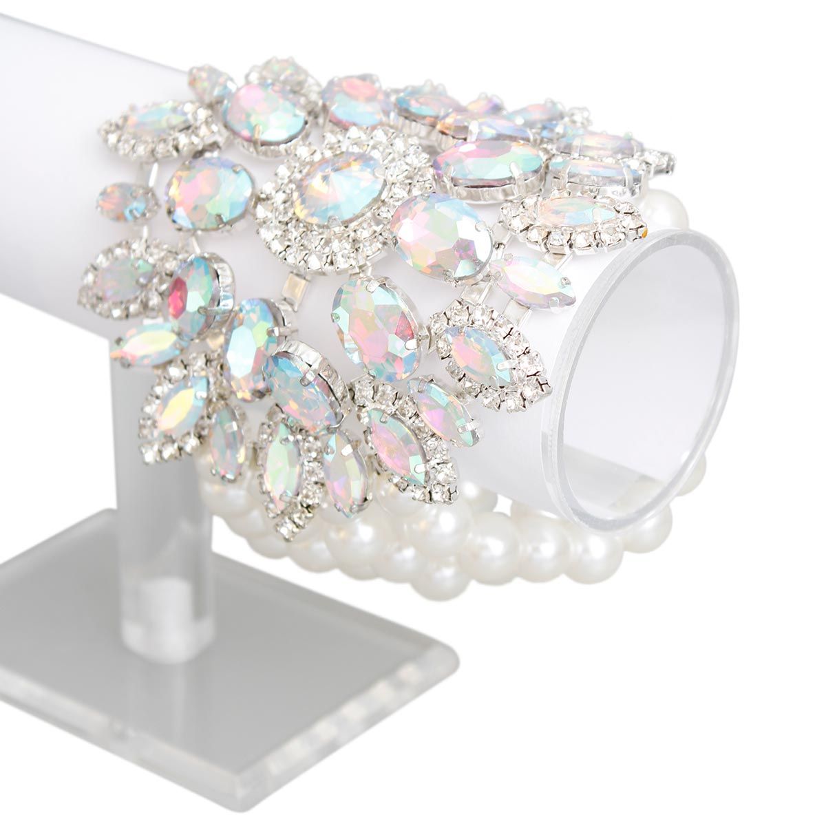 Radiant Aurora Pearl Bracelet