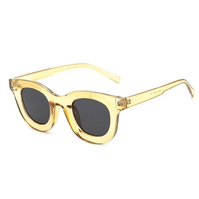 Small Round Women Fashion Sunglasses Popular Style Fashionable Round Shaped Sunglasses Colorful Women Sunglasses Eyewear Summer Shades