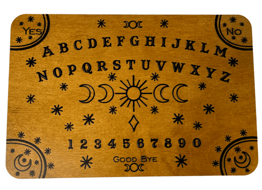 Small Solar Moon Spirit Board - Black