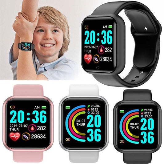 Sport Fitness Color Screen Smart Bracelet Activity Running Tracker Heart Rate Smart Watch For Men Women Fitness Watch With Heart Rate Sleep Monitor Activity Tracker Step Calories Monitor
