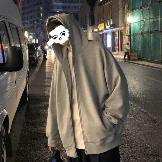 Spring Men's Jackets Hooded Coats Casual Sweatshirts Male Tracksuit Fashion Super Soft & Durable Boys Hoodies Crafted With a Rich Blend of Cotton