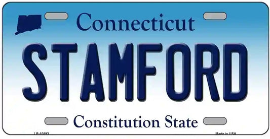 Stanford CT Bicycle License Plate