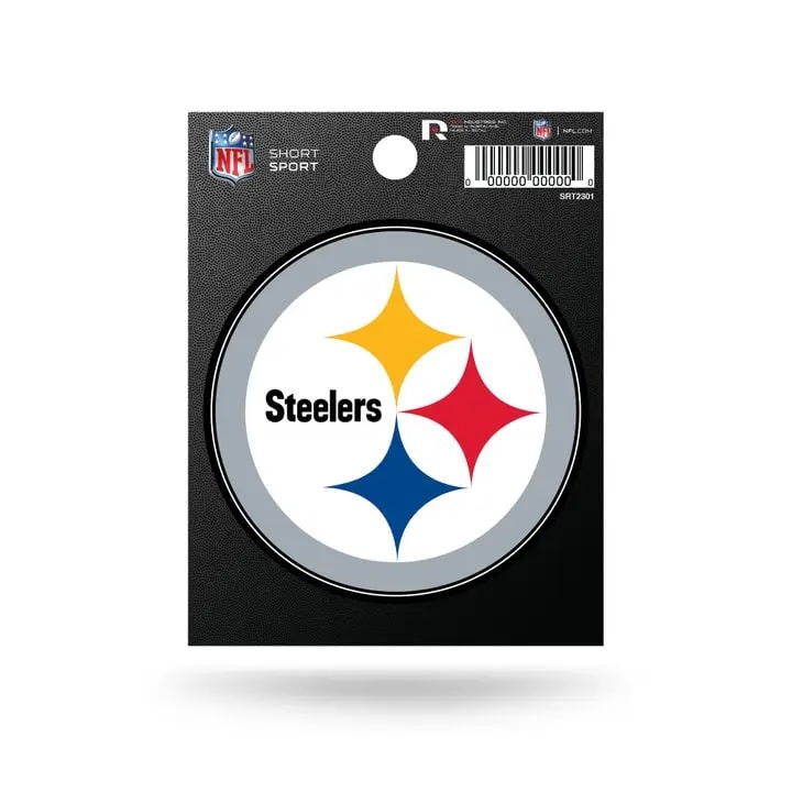 Pittsburgh Steelers Emblem Round Sticker / Decal