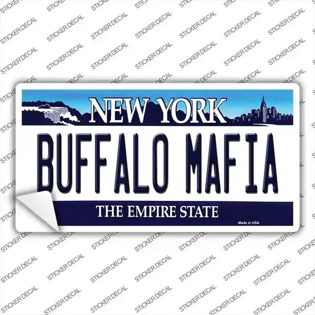 Buffalo Mafia Fan Sticker Decal