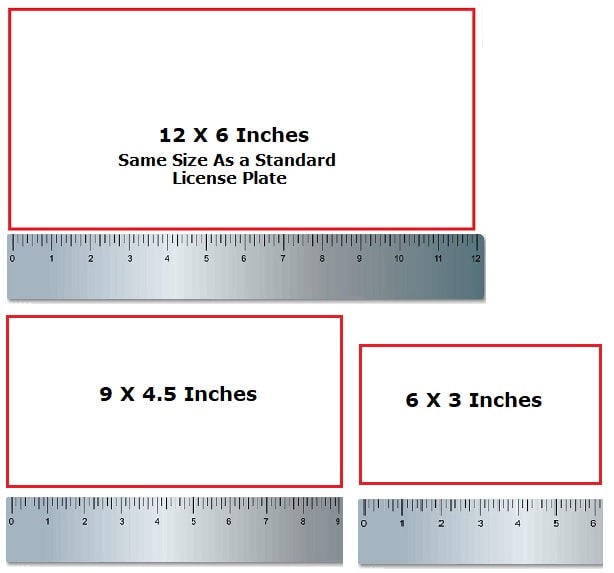 Sticker Size Chart