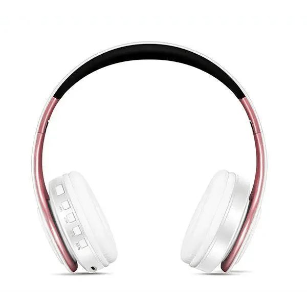 Stylish Wireless Bluetooth Headphone Stereo Headset Music Headset Foldable Wireless and Wired Stereo Headset Micro SD/TF FM For Cell Phone PC