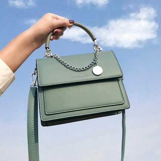 Super Stylish Square bag For Females High quality PU Leather Women's Designer Handbag Travel Shoulder Bag