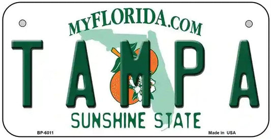 Tampa Florida Bicycle License Plate