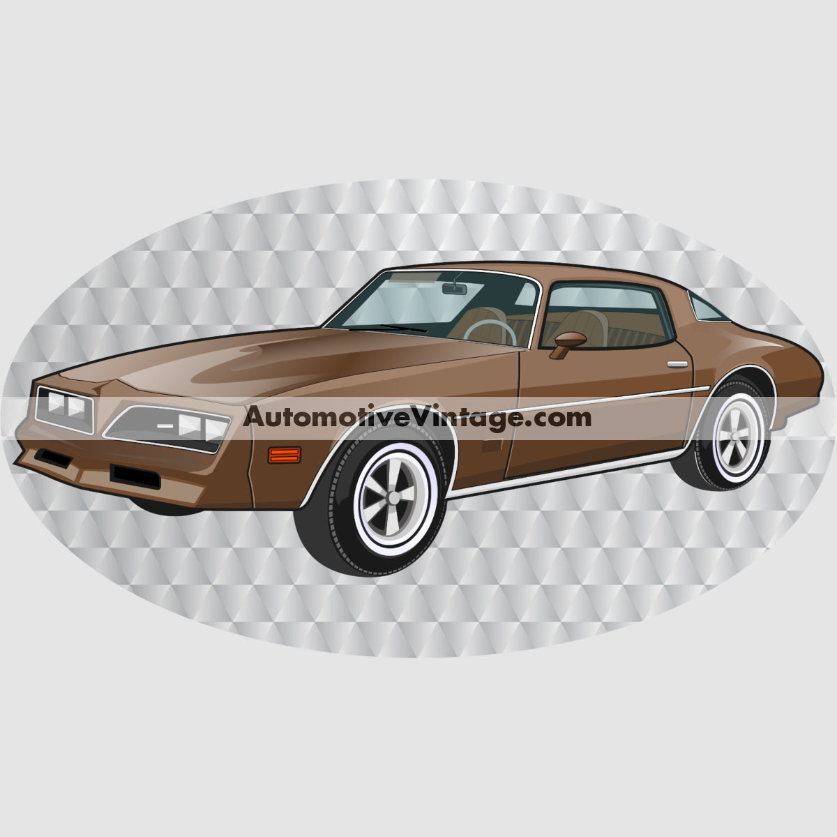 The Rockford Files Pontiac Firebird Famous Car Chest Logo T-shirt