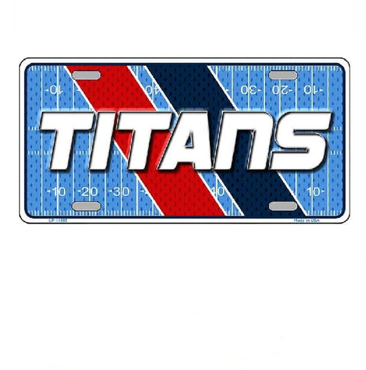 TITANS Graphic Novelty Metal License Plate