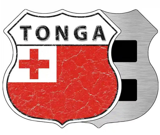 Tonga Highway Shield Magnet