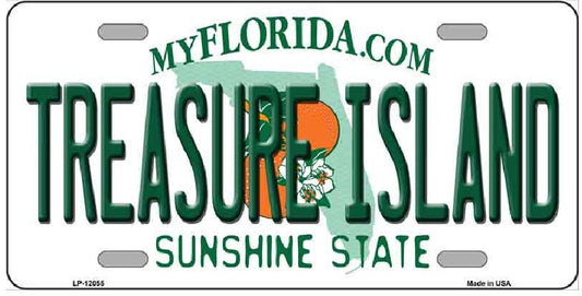 Treasure Island License Plates